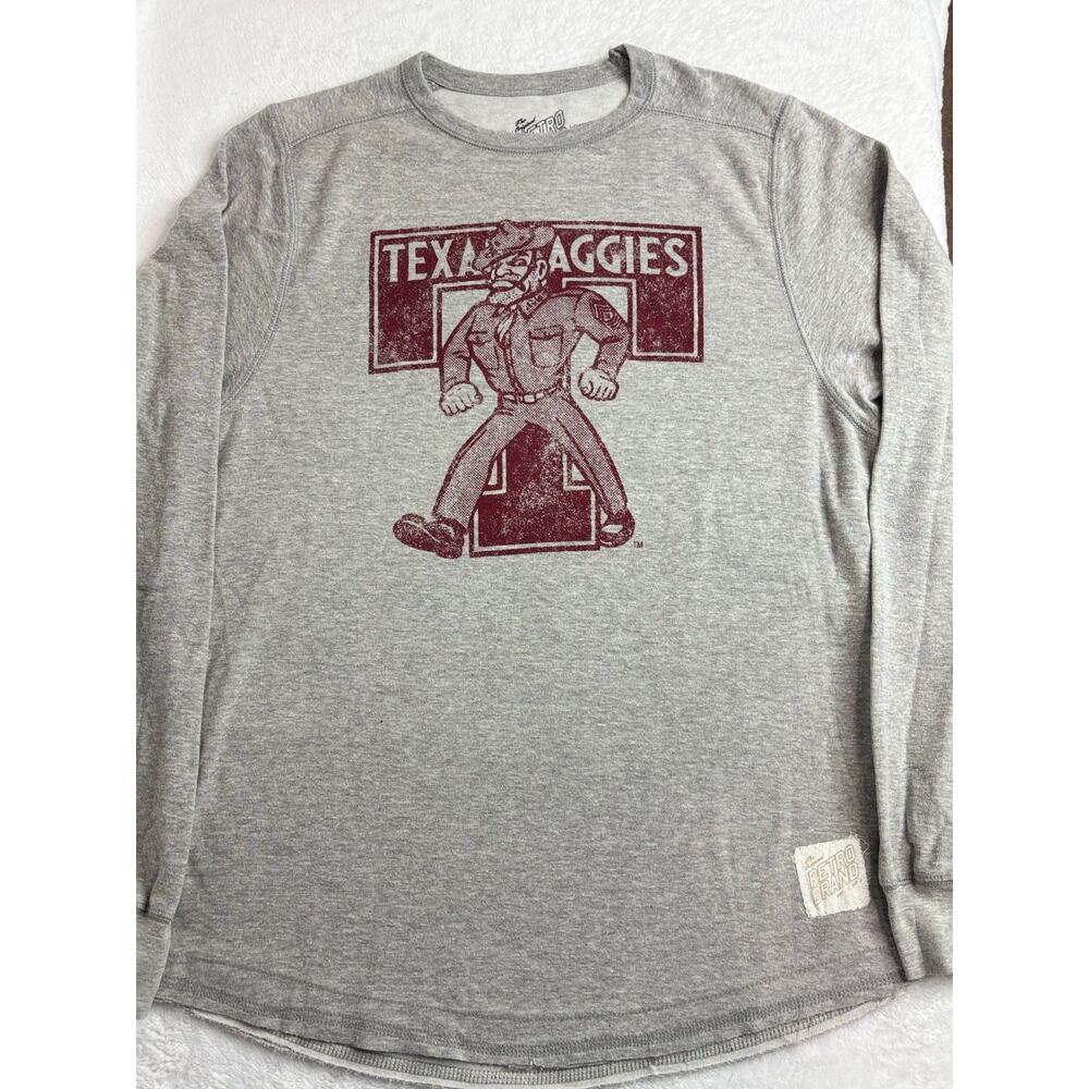 Original Retro Brand Men’s Large Texas A&M Aggies LS Shirt New With Tags
